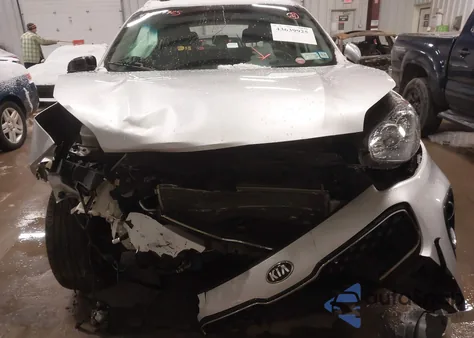 2018 Kia Sportage Lx из США, поврежденный, VIN KNDPMCACXJ7363556